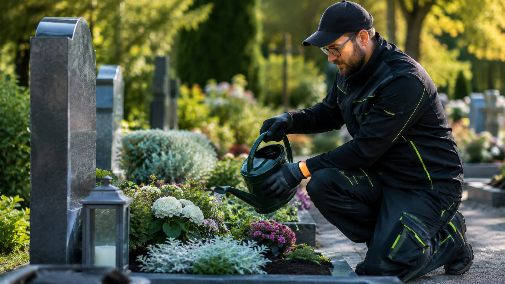 Friedhofspflege und Grabpflege von ZUVERLÄSSIG24